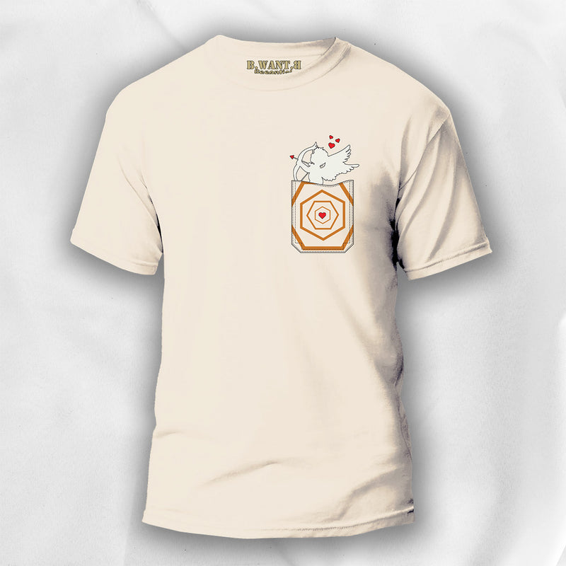 T-shirt Pocket-Mockup "Cupid" - B.WANT.B - EssentiaL