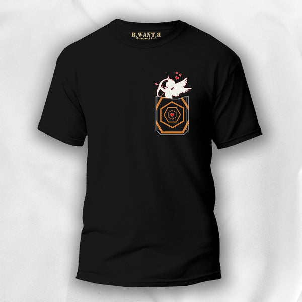 T-shirt Pocket-Mockup "Cupid" - B.WANT.B - EssentiaL