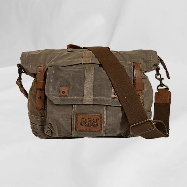 Borsa a Tracolla "Postina" con funzione Zaino "Messenger/BackPack" Tent Original Tinto Capo