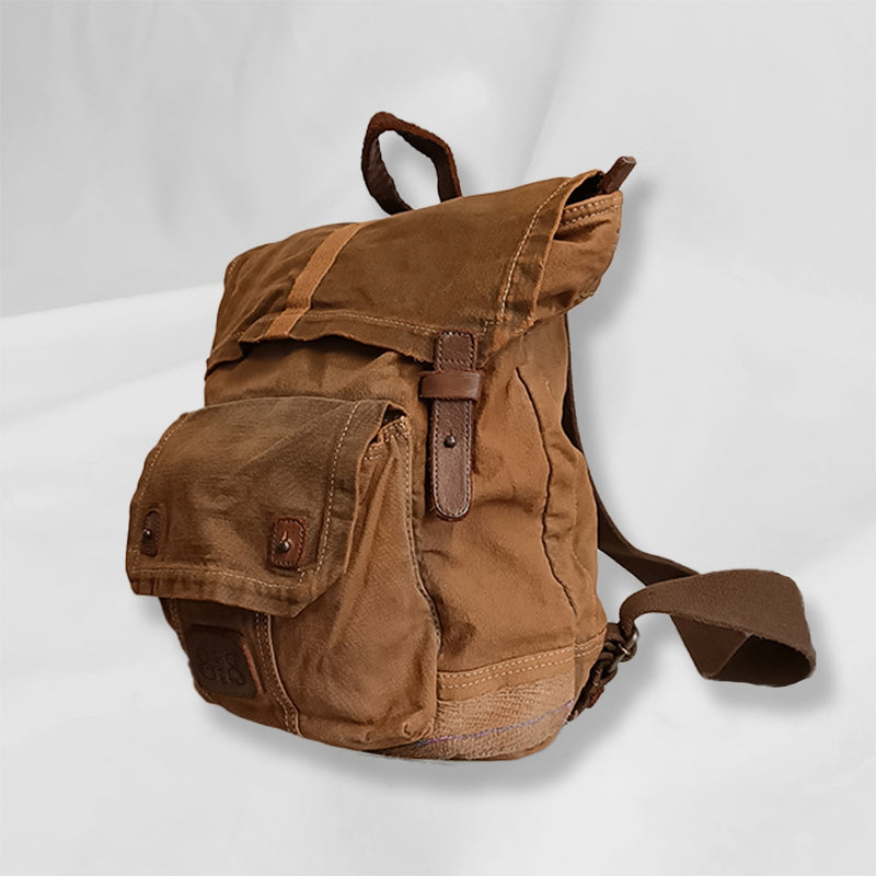 BackPack Flap Zip Tent RAIL Dark Beige Khaki