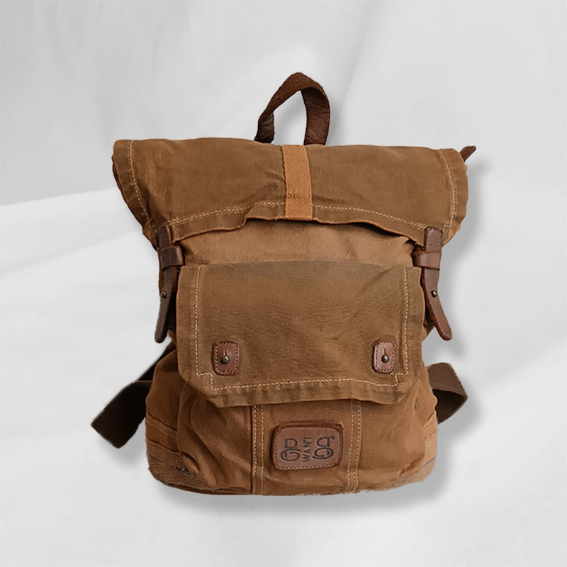 BackPack Flap Zip Tent RAIL Dark Beige Khaki