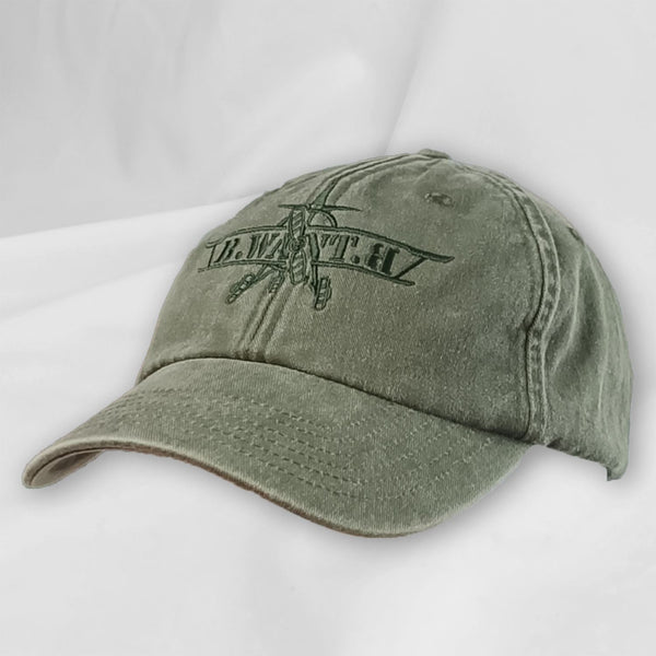 Cappellino con visiera Verde Militare - B.WANT.B EssentiaL