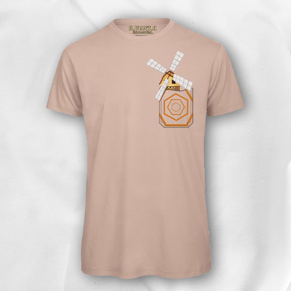 T-shirt Pocket-Mockup "Windmill" - B.WANT.B - EssentiaL