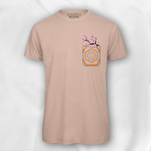 T-shirt Pocket-Mockup "Sakura Magic" - B.WANT.B - EssentiaL