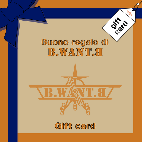 B.WANT.B Buono Regalo